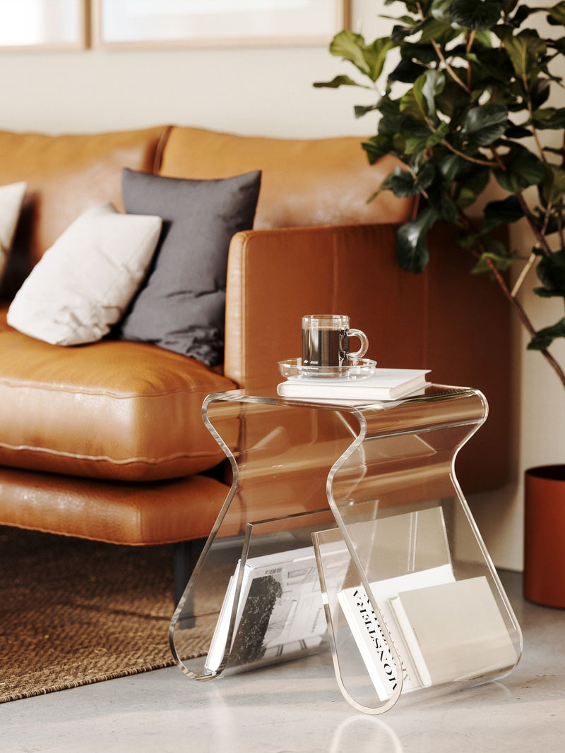 Umbra Clear Magino Acrylic Stool (British brand)
