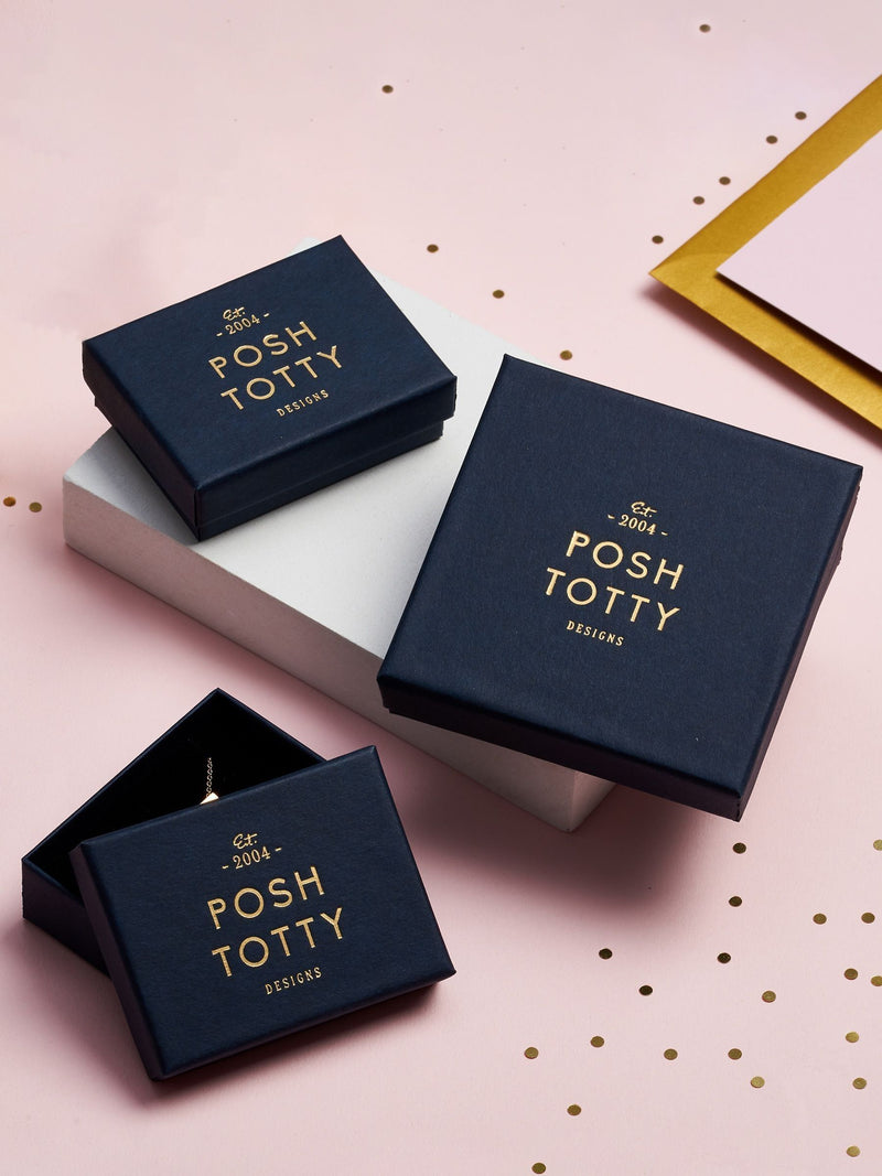 Personalised Bright Star Necklace by Posh Totty Designs