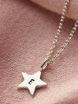 Personalised Bright Star Necklace by Posh Totty Designs