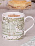 Victoria Eggs Green and Gold Royal Family Mugs 2 Pack