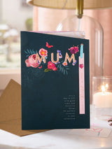 Hallmark Multi Birthday Card for Mum Floral Design 26x18cm