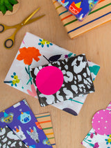 Hallmark Multi Gift Wrap Set with 8 Sheets and 8 Tags in 4 Assorted Designs