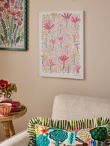 Lucy Tiffney Pink Canvas Wall Art