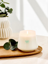 White Lavender and Cedarwood Pastels Quiet Mind Aromatherapy Candle 9.5cm