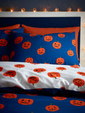 Catherine Lansfield Halloween pumpkin duvet cover set - British product