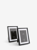 Hadley black photo frames set of two (British brand)