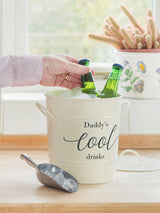 Jonnys Sister Cream Personalised Ice Bucket With Scoop