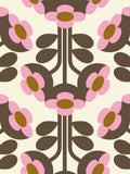 Orla Kiely Blossom Buttercup duvet cover and pillowcase set, imported from the UK