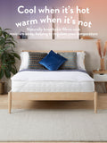 Slumberdown White Wool Mattress Topper (British brand)