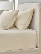 Natural Pure 144 Thread Extra Deep Fitted Bed Sheet