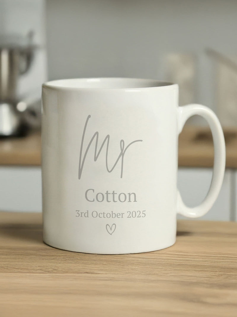 Personalised Mr Mug by PMC