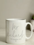 Personalised Mr Mug by PMC