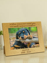 PMC Natural Personalised Pet Memorial 6x4 Photo Frame