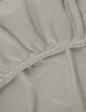 Egyptian cotton sateen deep fitted sheet 30cm deep - British product