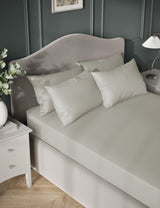 Egyptian Cotton Sateen 400 Thread Count Extra Deep Fitted Bed Sheet