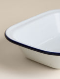 Enamel 28cm pie dish - British product