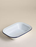 Enamel 28cm pie dish - British product