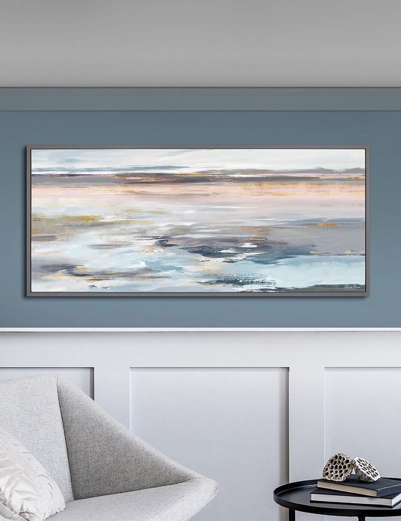 Even Tide Rectangle Framed Art