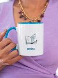 Matilda, Roald Dahl Personalised Coloured Mug by Star Editions