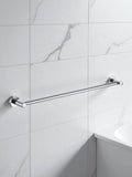 Showerdrape Silver Modernity wall mounted towel rail 50cm (British brand)