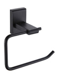 Showerdrape Black Unity toilet roll holder (British brand)