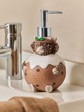 Brown Hamish Christmas Pudding Soap Dispenser