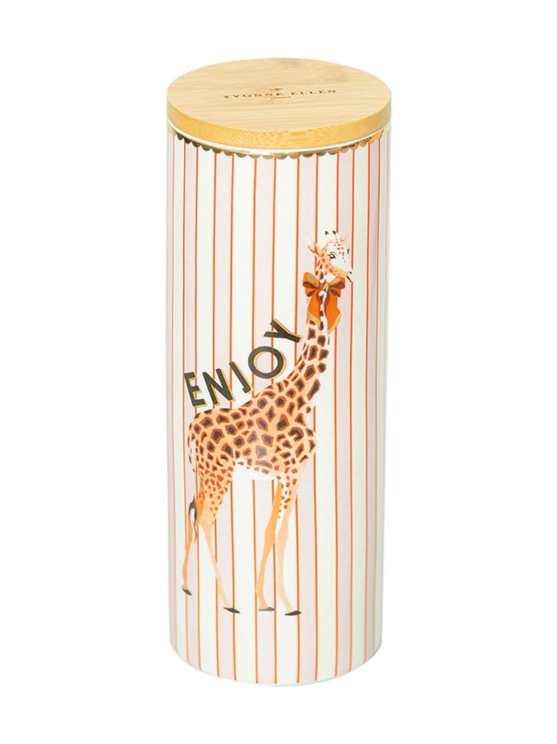 Yvonne Ellen multi large giraffe storage jar (British brand)