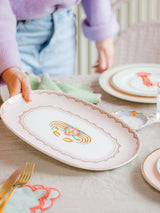 Yvonne Ellen Multi Crab Stoneware Platter 24cm x 34cm