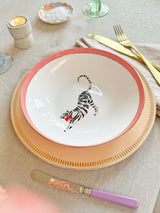 Yvonne Ellen Set of 4 Multi Animal Pasta Bowls