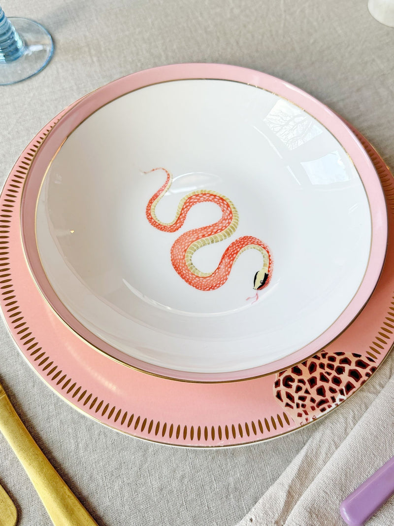 Yvonne Ellen set of 4 multi animal pasta bowls (British brand)