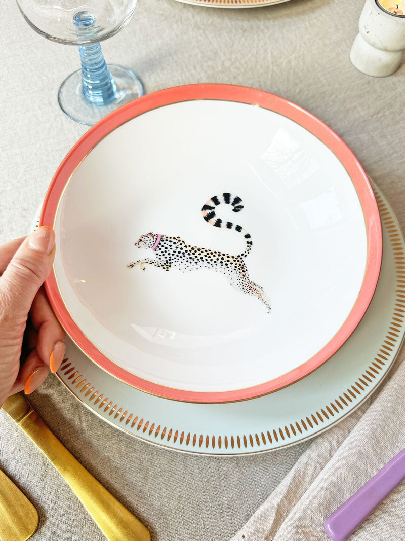 Yvonne Ellen set of 4 multi animal pasta bowls (British brand)