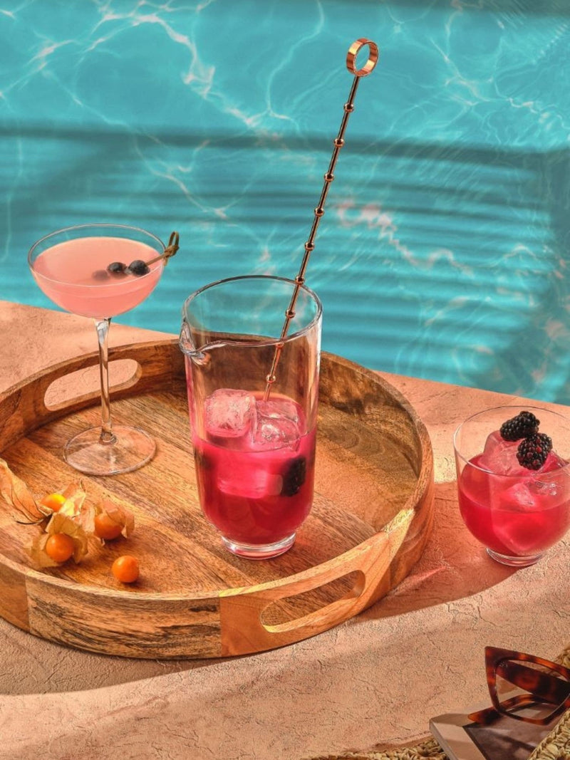 Nude Set of 4 Clear Hepburn Low Ball Glasses