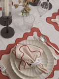 Dusty rose napkins set of 4 40cm x 40cm (British brand)