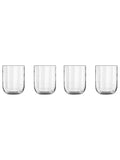 Luigi Bormioli grey jazz tumbler glasses set of 6 350ml, UK version