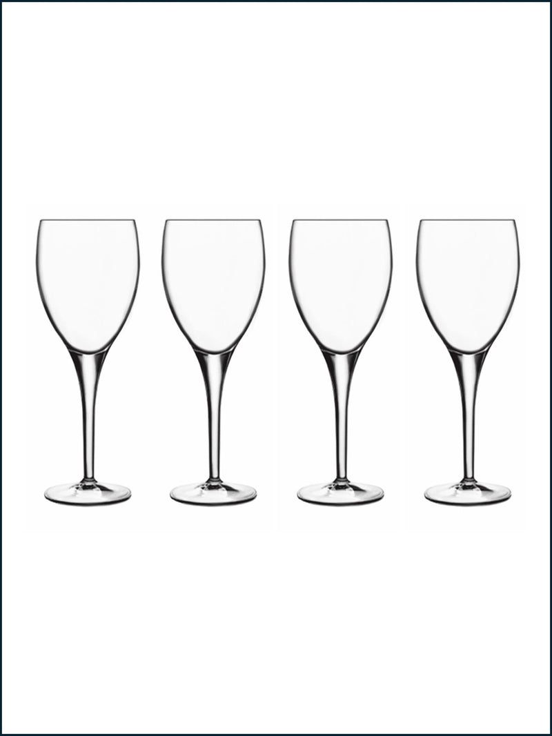 Luigi Bormioli grey large wine glasses 340ml, UK version