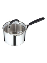 Prestige Grey Made To Last Stainless Steel Saucepan 18cm