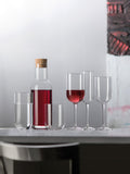 Luigi Bormioli grey sublime red wine glasses set of 6 400ml, UK version