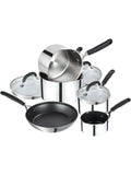 Prestige 5 piece grey cookware set, imported from the UK