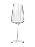Luigi Bormioli Grey Optica sparkling wine glasses set of 6, UK version