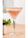 Luigi Bormioli grey martini glasses set of 4, UK version