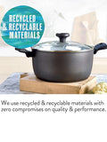 Prestige Grey Earthpan Ceramic Non Stick Stock Pot
