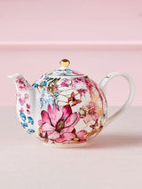 Maxwell & Williams White Estelle Michaelides Enchantment Porcelain Teapot with Infuser 1L