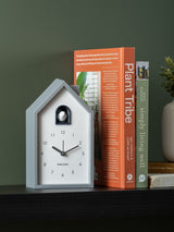 Karlsson Mouse Grey Modern Cuckoo Alarm Clock