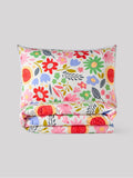 Multi Bright Floral duvet cover and pillowcase set, imported from the UK