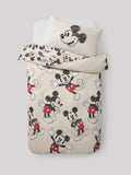 Disney Mickey Mouse Supersoft 100% Brushed Cotton Duvet Cover and Pillowcase Set