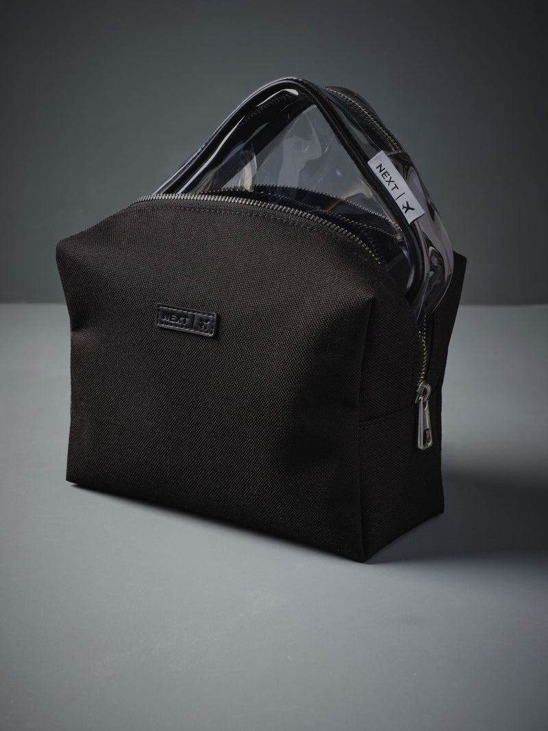 Set of 2 Travel Wash Bags