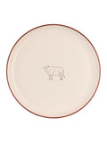 Woodbury Lane set of 4 natural animal dinner plates (British brand)