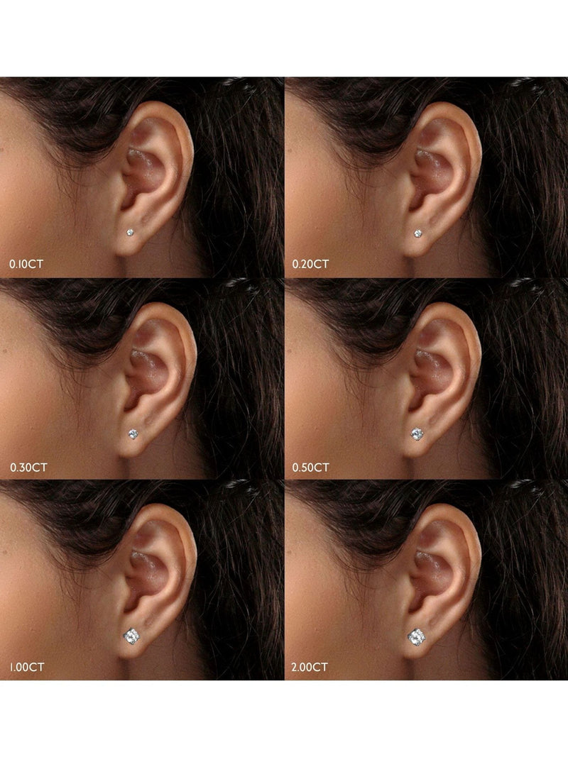 The Diamond Store diamond stud earrings 0.30ct (British brand)