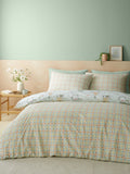 Catherine Lansfield Green Spring Gonks Reversible Duvet Cover Set