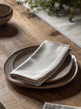 Gallery Home Cream Effect Fabric Napkins 4 Pack